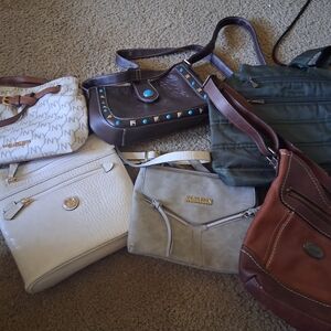 Six Purses All Name Brand Great Shape